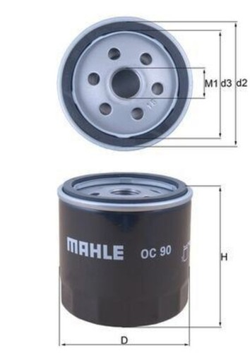 Mahle ölfilter für - mahle,