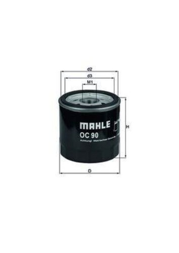 Mahle ölfilter für opel - mahle,