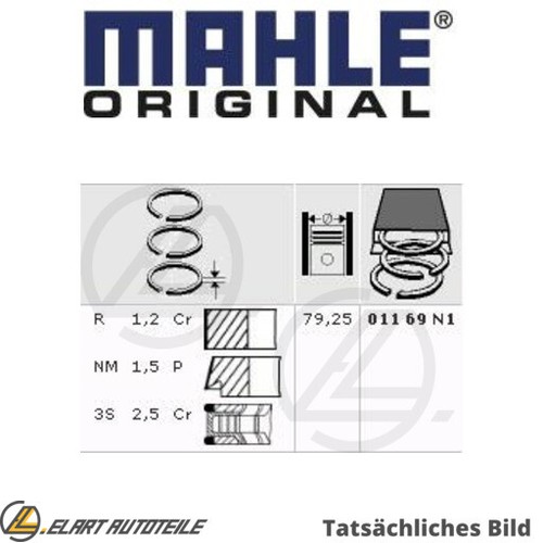 Kolbenringsatz für opel - 4x,