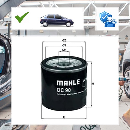 Knecht ölfilter opel - Ölfilter,