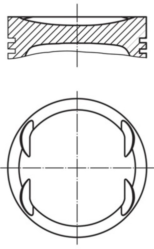 Mahle kolben 011 für - mahle,