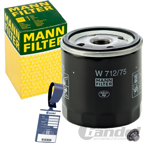Mann filter ölwechselset - mann,